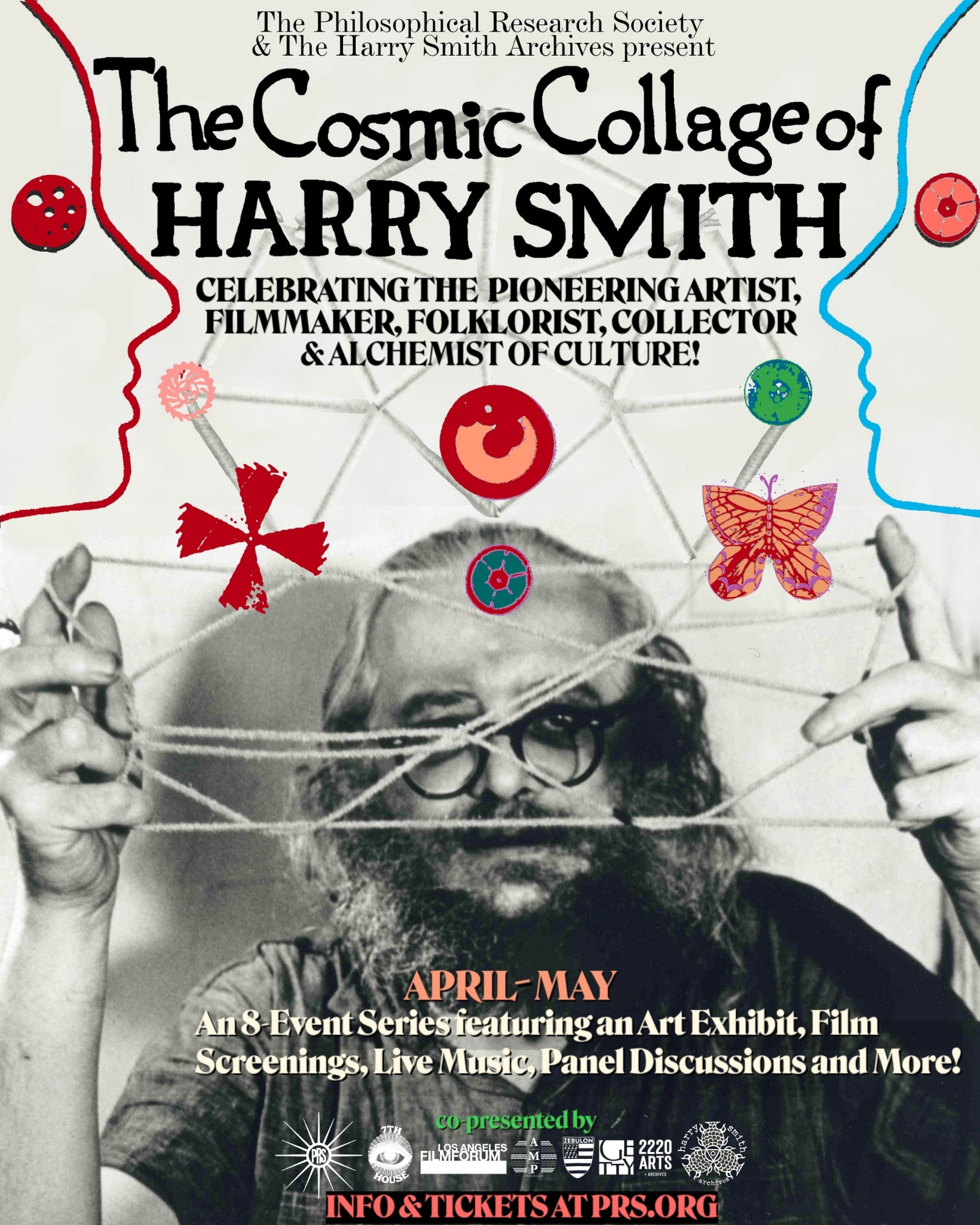 Announcing Harry's Cosmic Collage: An 8-Event Series in Collaboration with the Philosophical Research Society